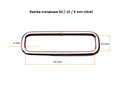 ramka 50 10 4 mm.png Ramka metalowa do paska 50 / 10 / 4 mm 10 sztuk srebrny