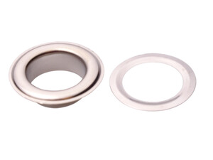 Oczka nierdzewne z podkładką 14 / 23 / 6,5 mm 50 sztuk