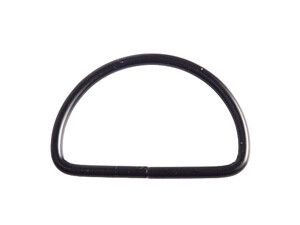 Półkole metalowe 40mm /3mm czarny mat