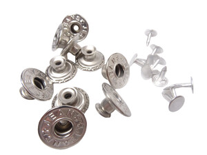 GUZIK metalowy do SPODNI KURTKI 17 mm 10 sztuk