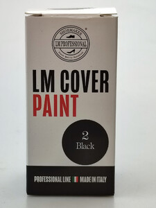 Farba profesjonalna do butów skóry LM LUX cover paint czarna 30 ml