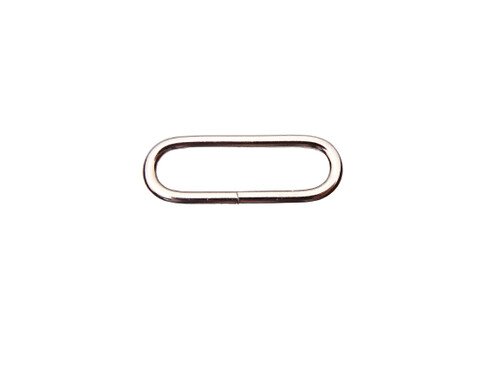 ramka owalna 25 (1).png Ramka metalowa OWALNA 25 / 7 / 2,2 mm 10szt NIKIEL